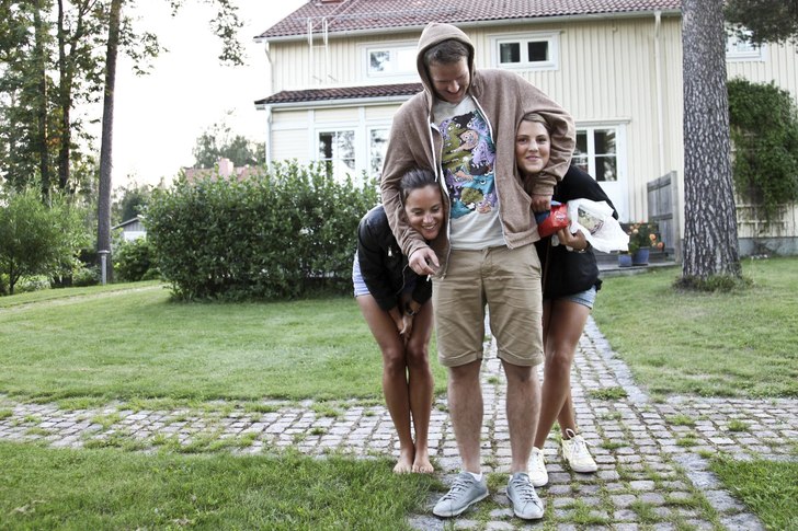 Foto: Amanda. Åkare: Felicia, Marcus, Petra.