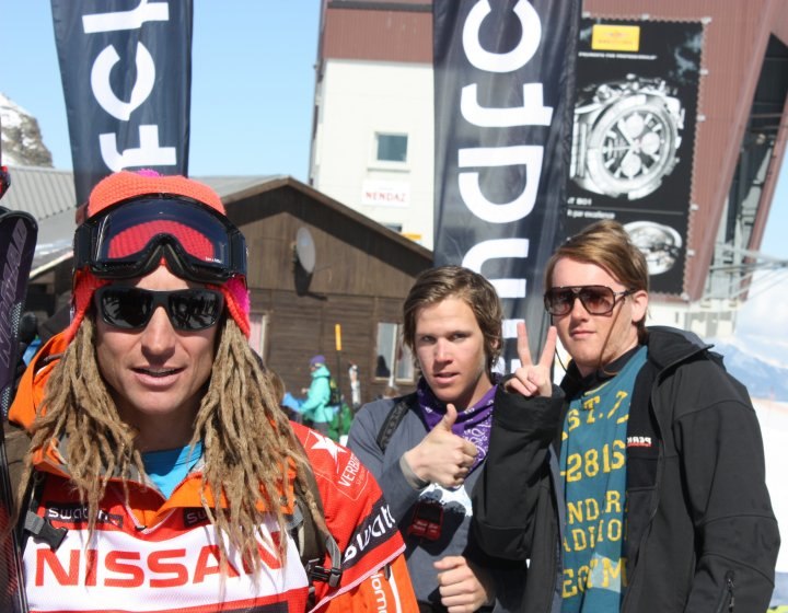 Kaj Zackrisson på plats för åka Nissan Extreme. Foto: Lukas Nässil. Åkare: David Palmertz & Ludde Hallstensson.