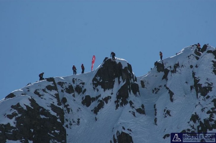 Big Mountain Tävling med Chill (www.chillout.co.n. Foto: Sloppy Black Diamond Safaris. Åkare: Gustav Kågesten.