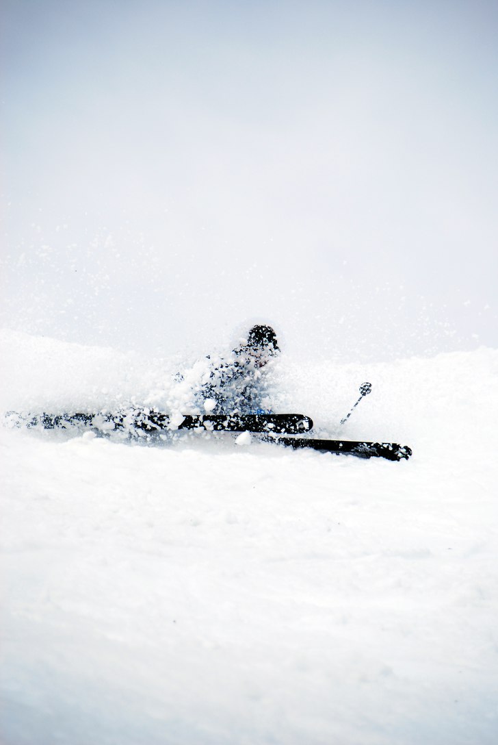 "Farsan" sladdar ner sig i slush puppy u. Foto: Erik Hammarsten. Åkare: Patrik Andersson.