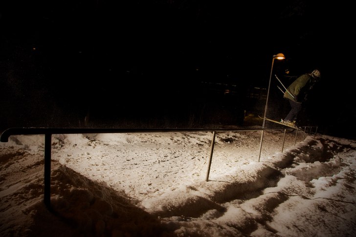 handrail vid stora mossen. Foto: Erik Gruvfors. Åkare: Lucas Julin.