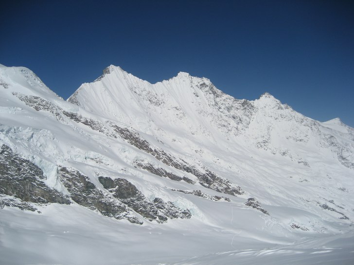 DOM högst i Schweiz - 4545 M. Foto: Hans Halldin.