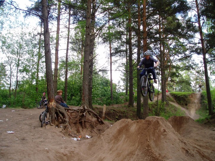 Jag i borlänge ,Hoppet vart as gött. Foto: Robin. Åkare: Tobbe.