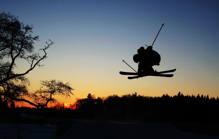 sunset shootin. Foto: wertical. Åkare: jag.