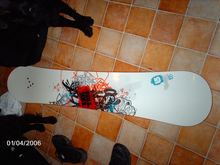 Min före detta bräda:P. Foto: Johanna.