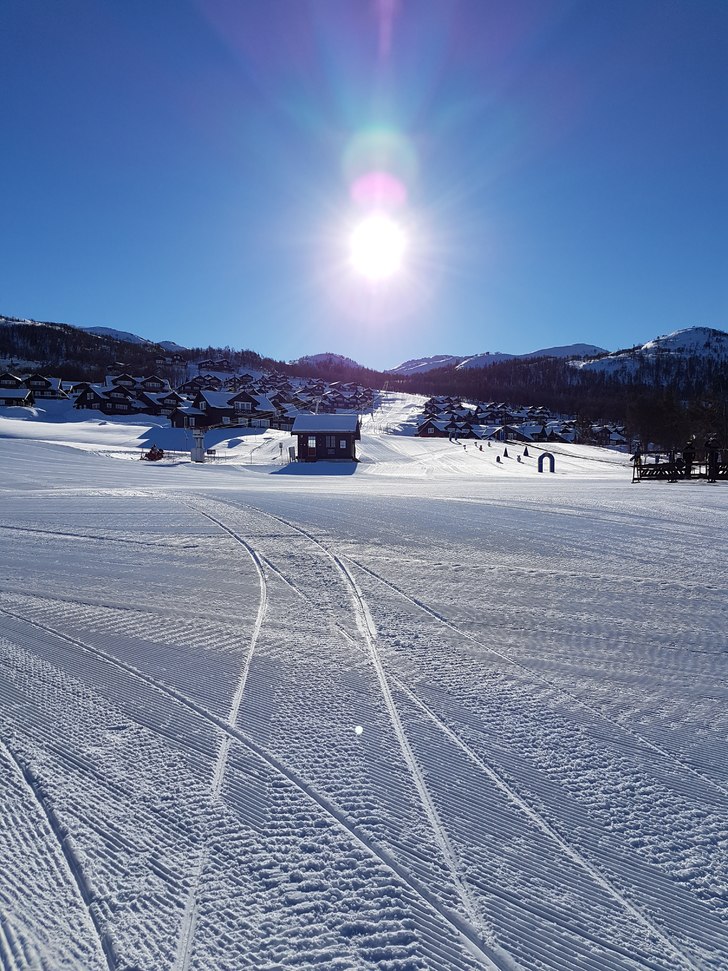 Snart helg
Vi har helt fantastiske forhold og i mo.
