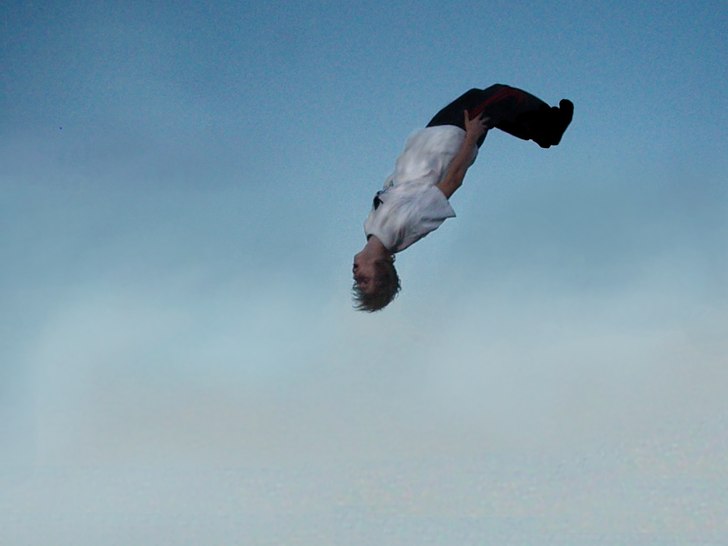 backflip. Foto: Mattias jansson. Åkare: jag.