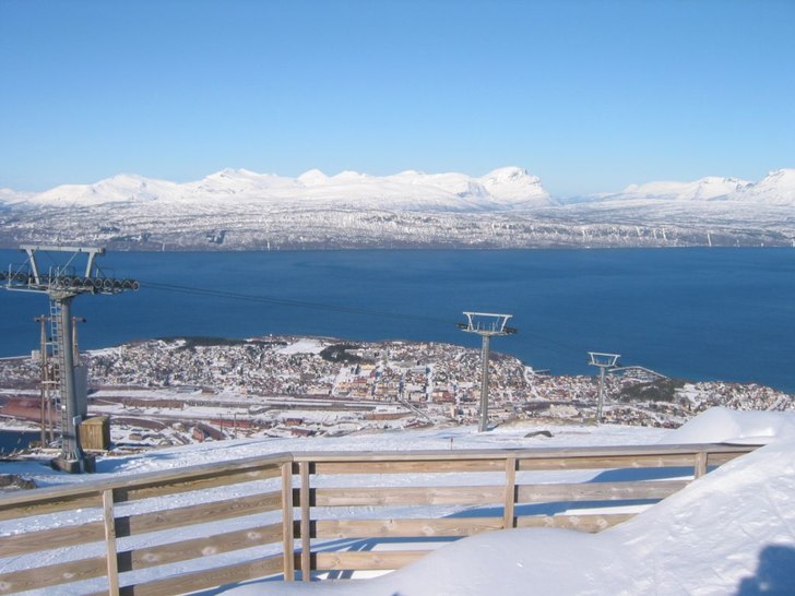 När vi var i Narvik förra månaden...mmmm.... Foto: Johan Juhlin.