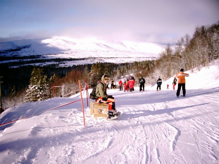 sitter o chillar har precis pumpat på bindning:D. Foto: mats palmberg. Åkare: viktor palmberg.
