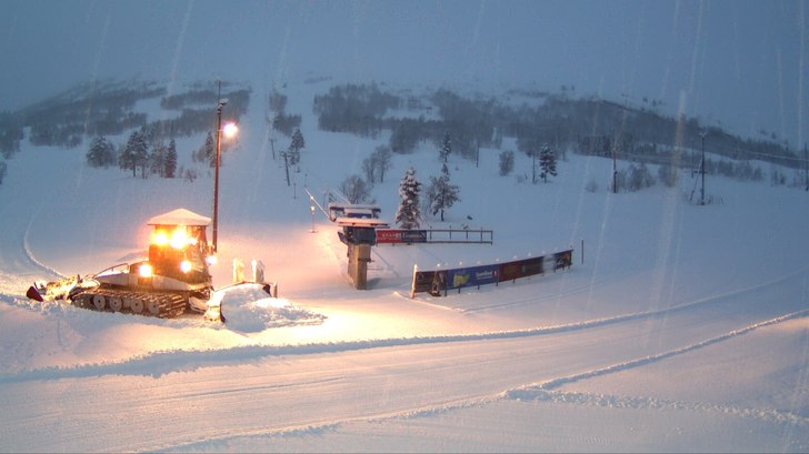 Pudder og prima forhold
Nysnø og herleg pudder i .