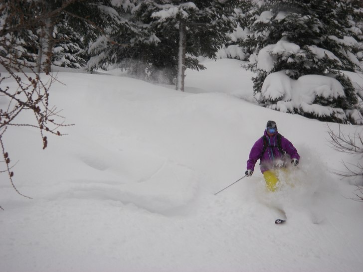 Early december pre-season powder in St.Anton. Foto: Kasper Lamm. Åkare: Mikkel Frandsen.