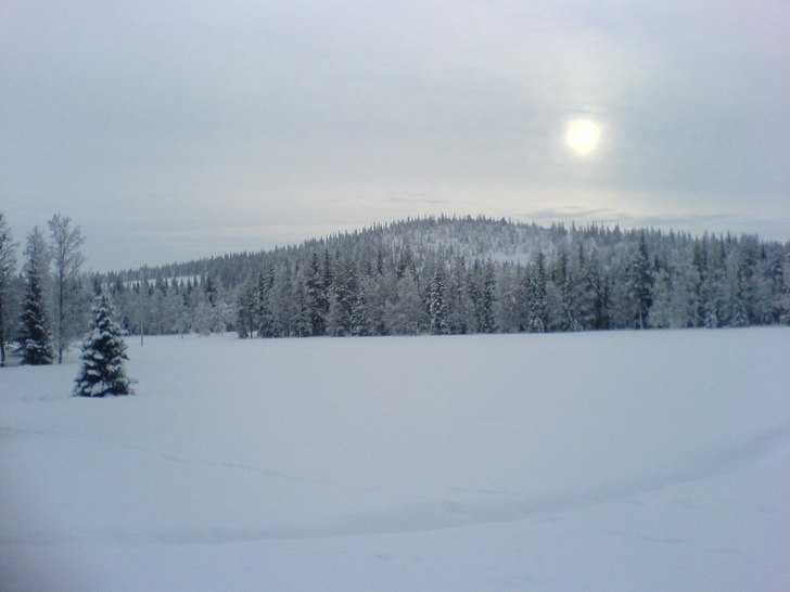 i arvidsjaur. Foto: oskar. Åkare: --.