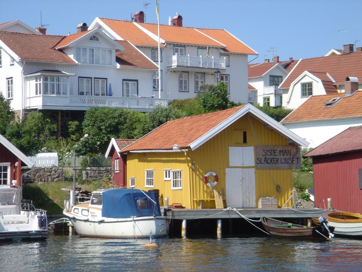 Siste man släcker ljuset.... Foto: Oskar Olausson.