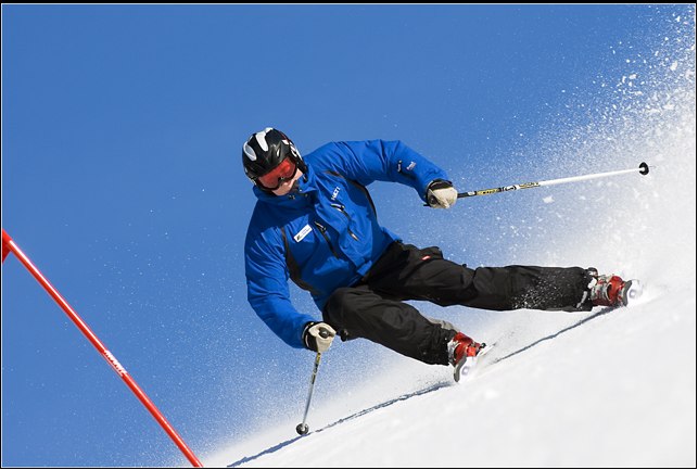 Ban träning med ssll i duved en solig dag.. Foto: Ola Rockberg. Åkare: Me.