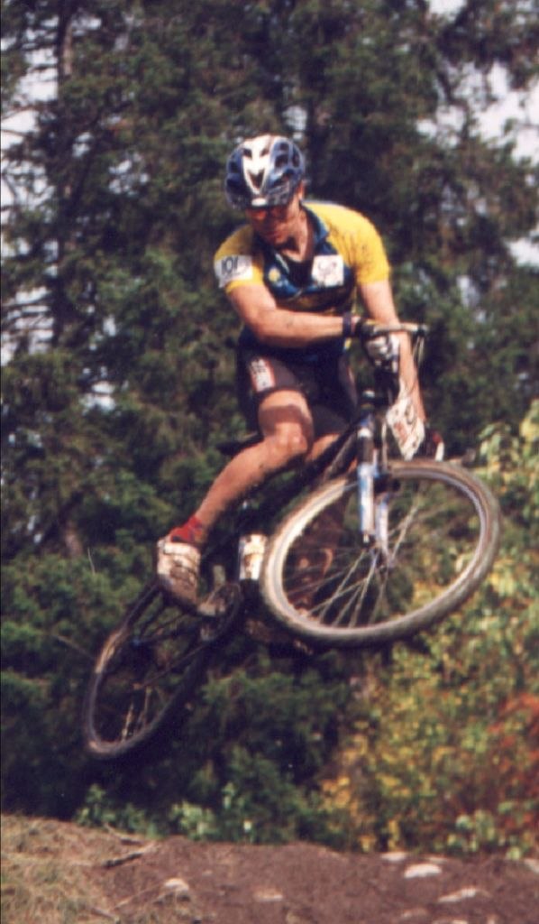 Lyckades fånga en av de få showarna på MTB VW i. Foto: Fredrik Gunnarsson. Åkare: Johan Malmsten.