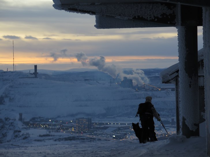 Gironvárri hade nog haft endel fina åk om inte L. Foto: tryggve tirén.