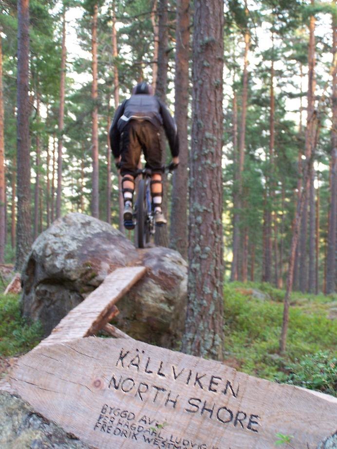 Första stenskinnyn, keepin it real. Foto: Ludvig Klärcke. Åkare: Fredrik Westman.