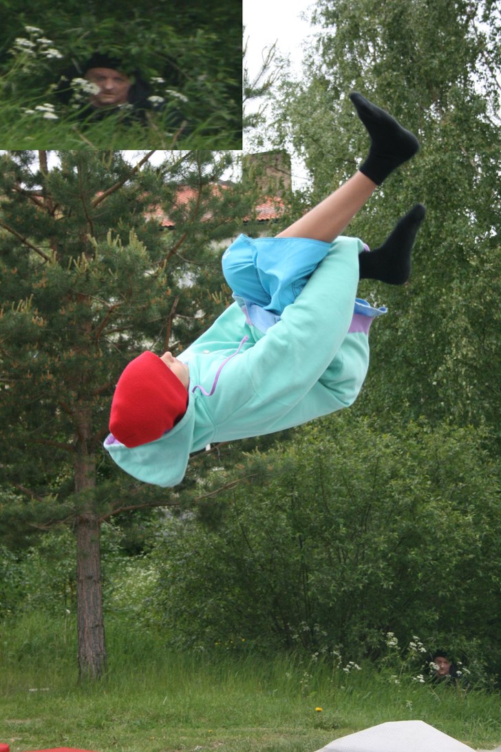 sjukt skum grej kolla i högra hörnet. Foto: myran. Åkare: Gustaf kumlin.