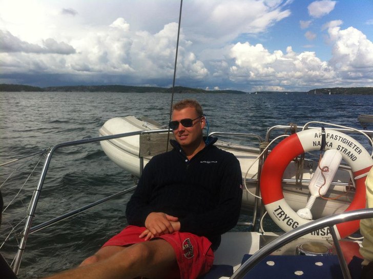 Segling till Gotland. Foto: Jag.