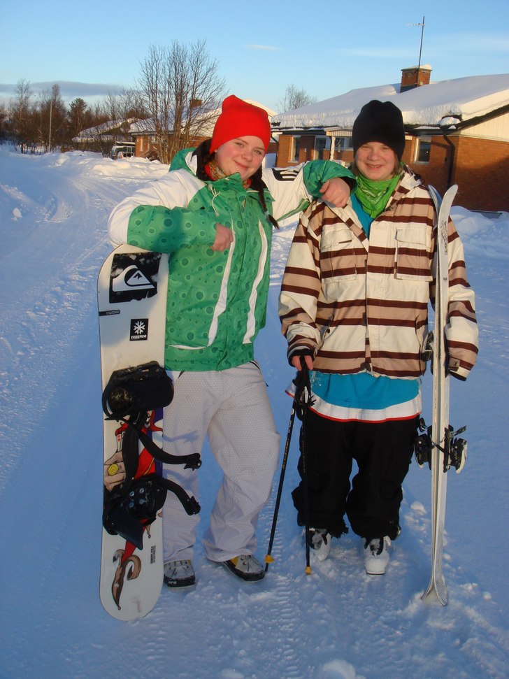 Foto: jörgen wallmark. Åkare: david och rebecca wallmark.