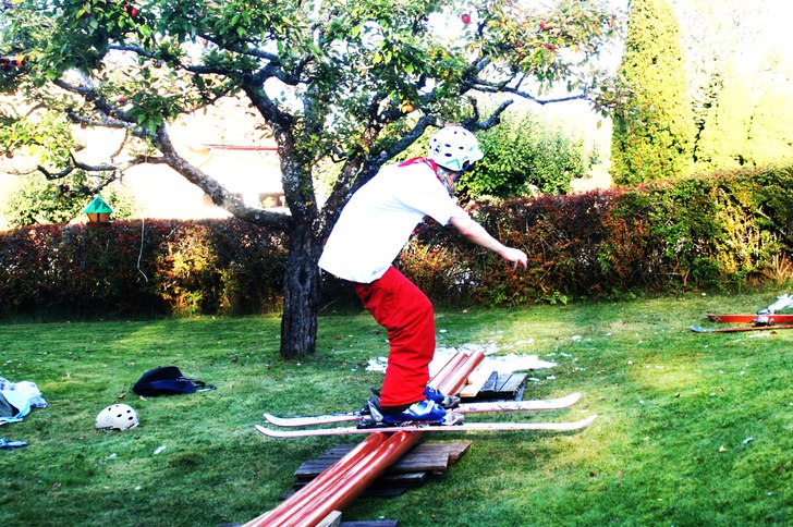 Soft dag med shredd. Foto: Jens Hunt. Åkare: Gustav Olsson.