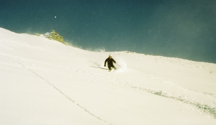 Skönt åk med mycket och kall snö!. Foto: Johan Östlund. Åkare: Andreas W.