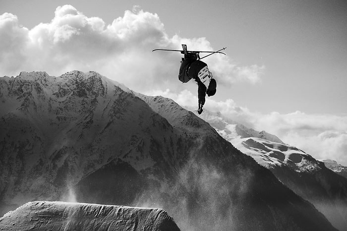 Verbier Ride 06. Foto: Olle Svensson. Åkare: Alex Nevrohr.