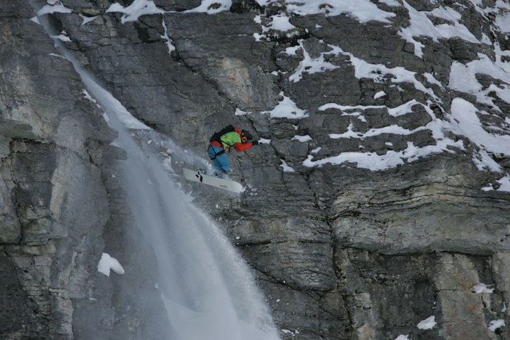 Foto: Freeride Association. Åkare: Daniel Furberg satsar för fullt..
