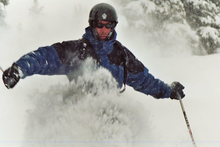 En morgon med 70 cm lössnö i Breckenridge, säso. Foto: Jonas Emilsson. Åkare: Tomas Olsson.