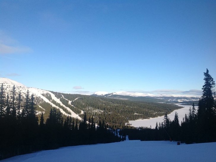 Strålende sol
Det er en nydelig dag og sola skinn.