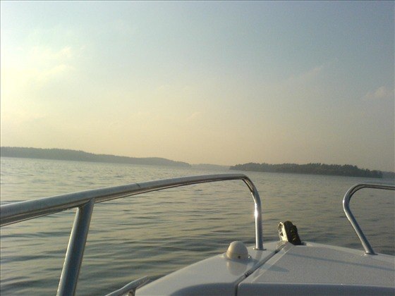 Utsikt en kväll sommar. Foto: Olle Tengnér.