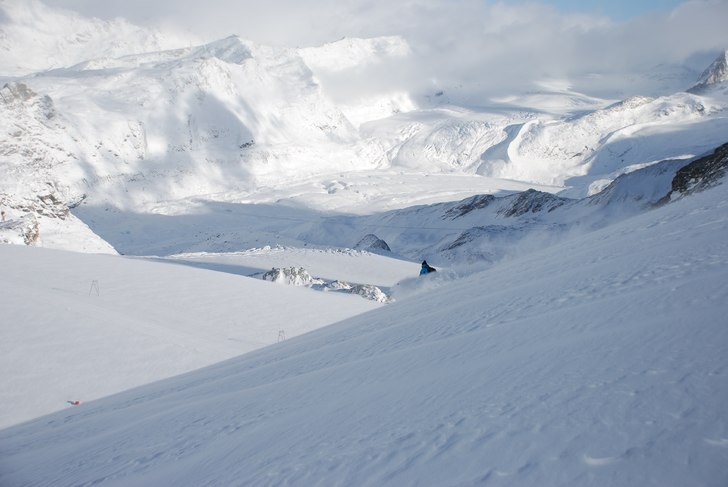 Matterhorn glacier. Foto: Martin Wikström. Åkare: Adam Jonsson.