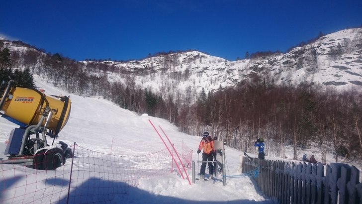 Fantastisk dag! 
I dag har vi et nydelig vær og e.