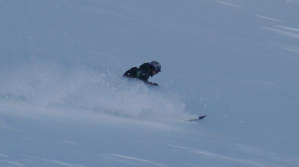 mmmmmm herlig men bratt. Foto: Ole M Högfoss. Åkare: Anders Modalen.