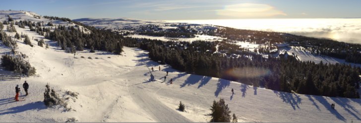 Klarvær på toppen!
Tatt fra vårt 360-graders HD.