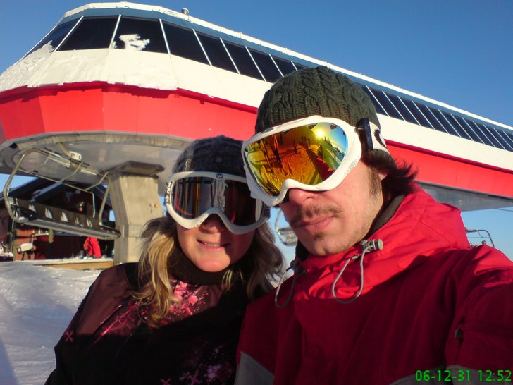 personal resa dec 06. Foto: Rikard. Åkare: Emma o Rikard =).