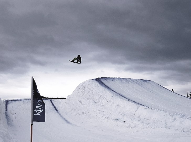 Fs 720 Doubble Tail. SM Big Air Kläppen 2009.. Foto: Victoria Bergqvist. Åkare: Mikael Mattsson.