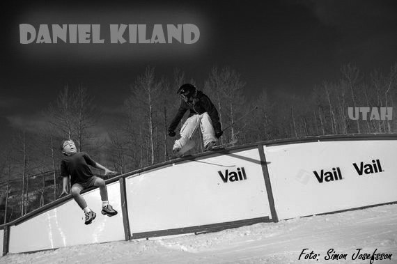 Killen som sitter på railen heter Nicke!. Foto: Simon Josefsson. Åkare: Daniel Kiland.