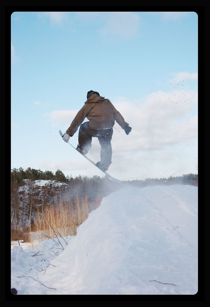 jävligt skön söndags åkning...... Foto: M. Söderqvist. Åkare: Hampus.