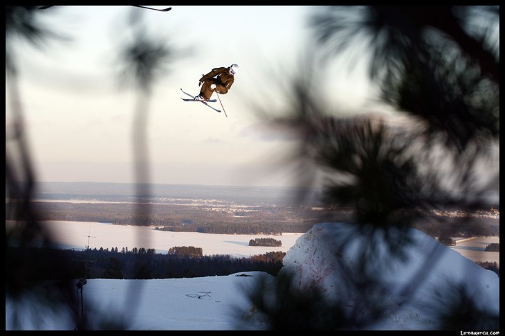Trevlig dag i backen.... Foto: Kristoffer Lindgren. Åkare: Jesper "Jeppenator" Norén.