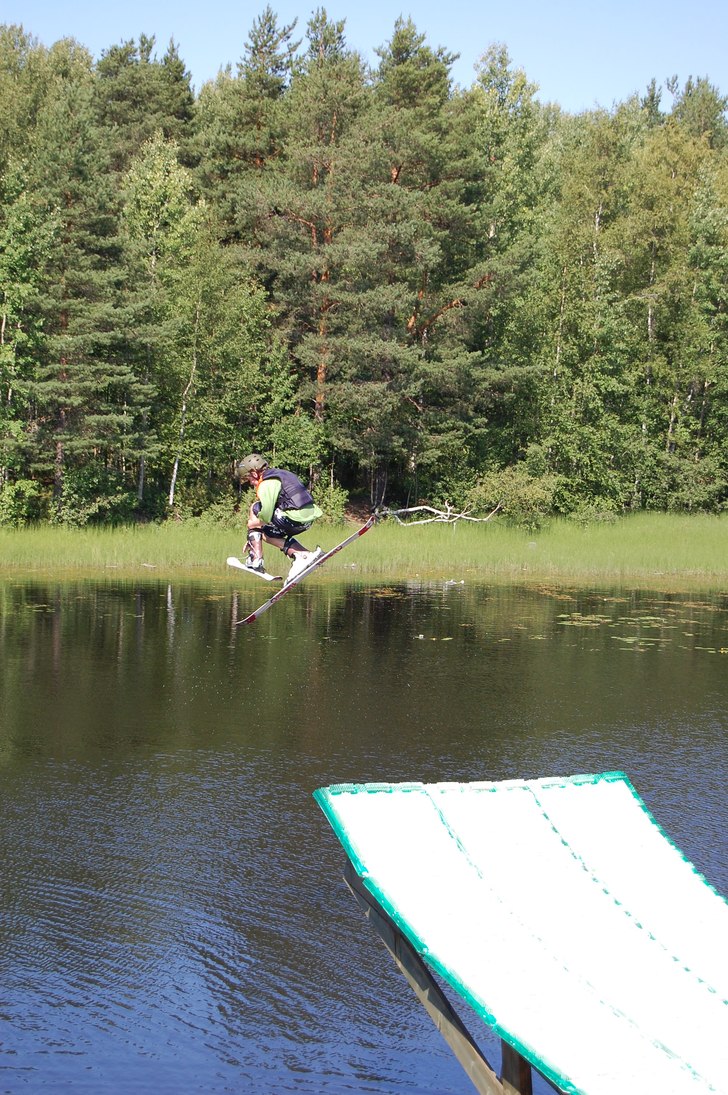 ska precis blocka muten på en 720 i orss vatten h. Foto: farsan igen:P. Åkare: jag.