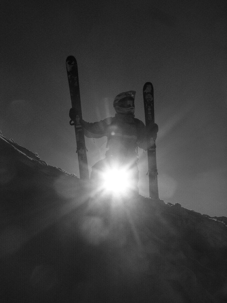 Foto: Silvan Grunder, (siluuu). Åkare: Yanick Grunder.