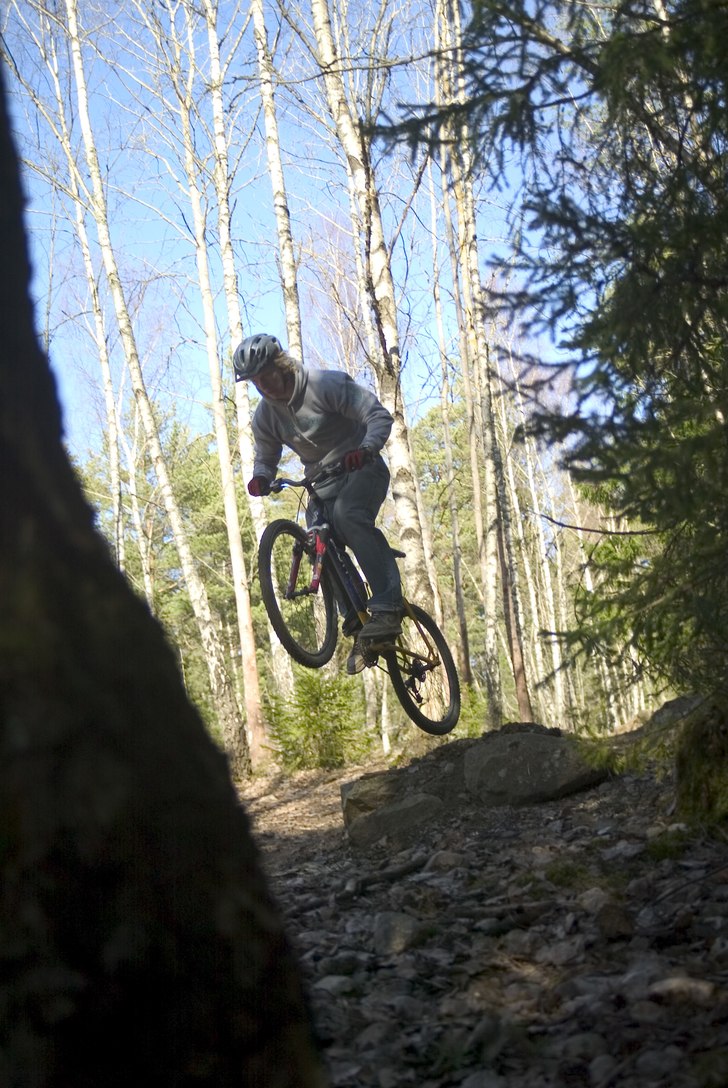 Adam fick in en fin viklen men lite överexponerad. Foto: Adam Solberg. Åkare: Albert Olin.