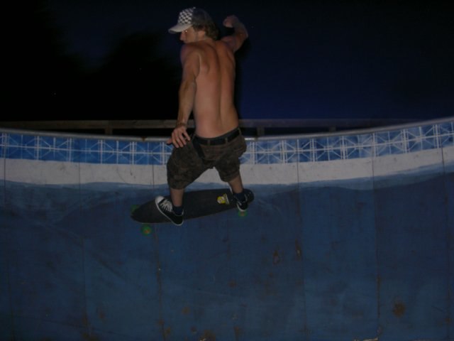 Benno kör svettigt och hårt. Foto: Marcus Walfridsson. Åkare: Benno Flemming, Australien.