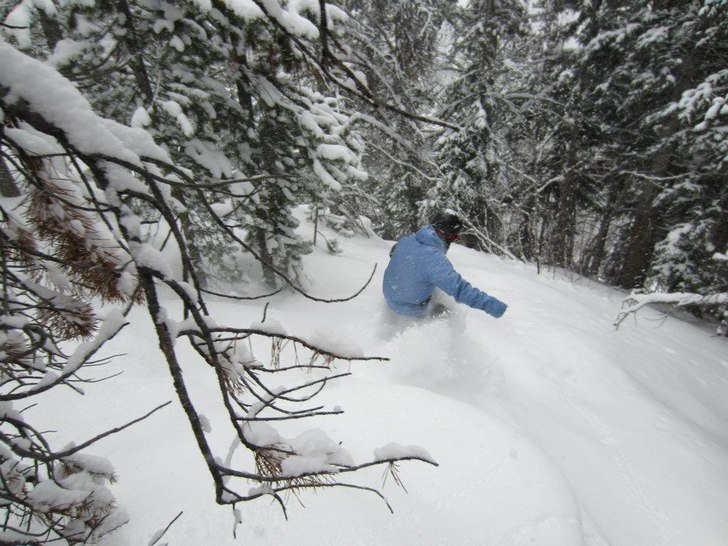 Puderdag i Breck. Åkare: Emma Lennholm.