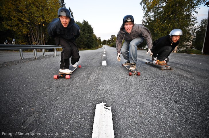 Foto: Simon Sjörén www.sjoren.se. Åkare: Jonatan Axberg, Samuel Simonsson, Joel Mörling.