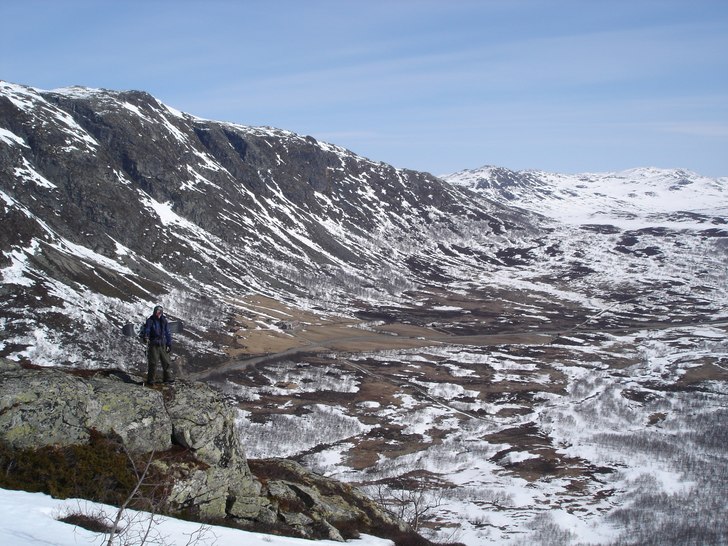 Hiking. Foto: Löppe. Åkare: Jag.