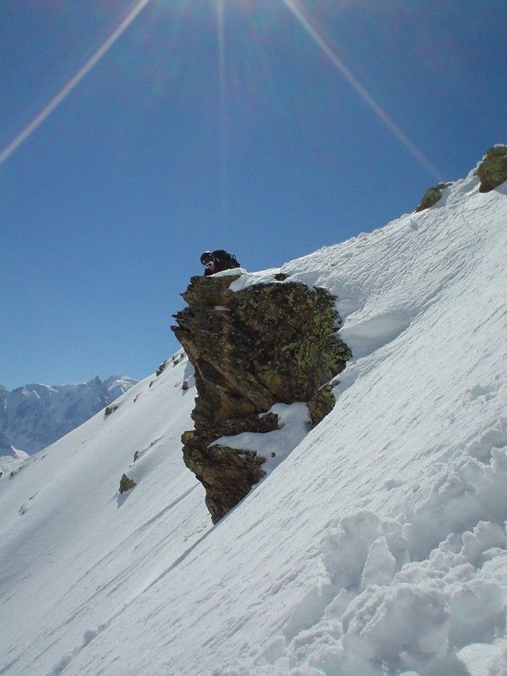 Förbereder en flygtur.. Foto: Gustaf Borgudd. Åkare: Mikael Johansson.