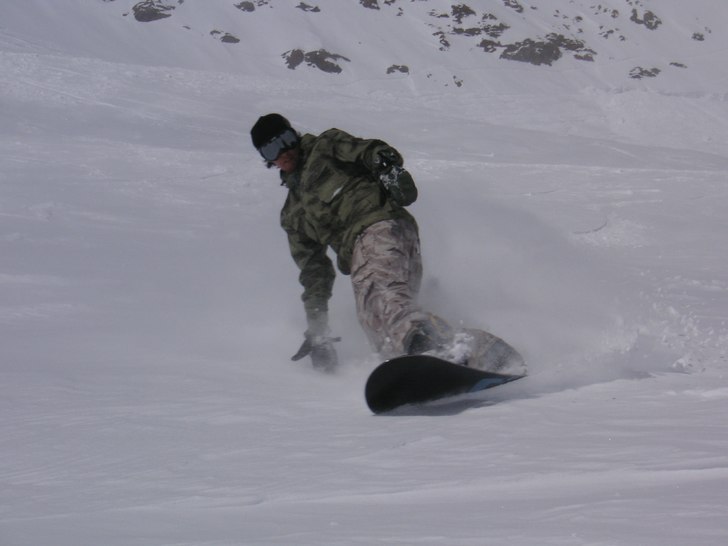 Puder e alltid puder!. Foto: Helena mårde. Åkare: Stefan Lund.