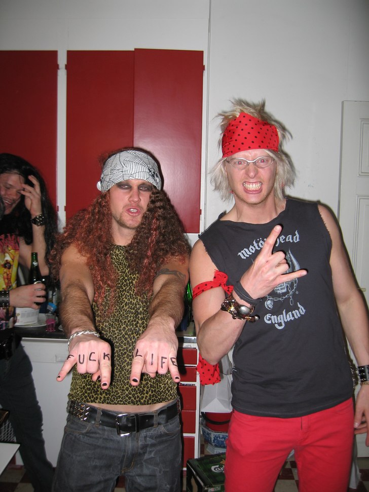 Rockfest på tvåan!. Foto: Nico. Åkare: Anders Andersson och Jonas Petersson.